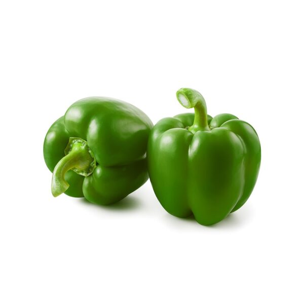 Green Capsicum, (shimla mirch) शिमला मिर्च