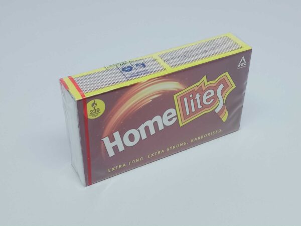 Home lite Match box Extra long Karborised Sticks, 239 Sticks