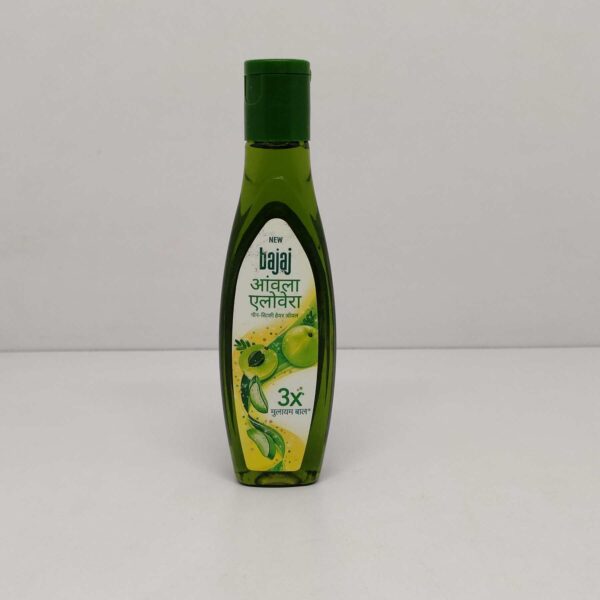 New Bajaj Amla aloe vera non sticky hair oil 3X soft hair