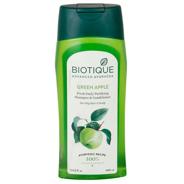 biotique green apple purifying shampoo conditioner 400 ml 0 20210105