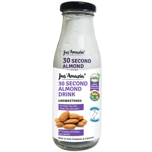 jus amazin 30 second almond drink unsweetened 5x25g sachets product images orvfxaoi9zn p591365433 0 202205162012