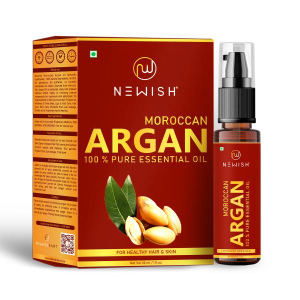 newish 100 pure natural moroccan argan oil 30ml for dry and coarse hair skin care product images orvmp0v1mxc p591195185 0 202203161935