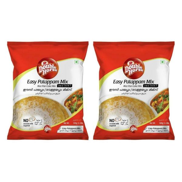 double horse easy palappam mix 500g velleppam mix export quality pack o f 2 product images orvp8f6cmin p594872705 0 202210281623