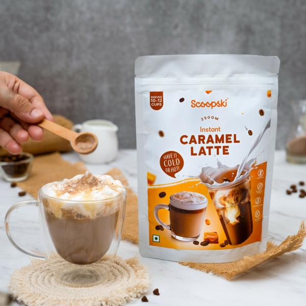 scoopski instant caramel latte powder 250 gm product images orvwisiztib p596530501 0 202212211108