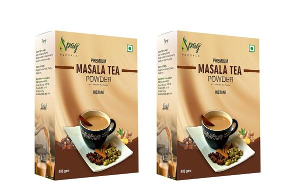 spag herbals instant masala assam tea chai powder with aswagandha ginger and cinnamon 400g product images orvnefdknnq p593536304 0 202208281802