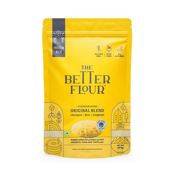 the better flour protein rich chickpea flour gluten free protein rich low carb dietitian recommended white chickpea millets flour low glycemic multipurpose multipurpose atta 250 gm product images orvsz48xqjc p595315578 0 202211142053